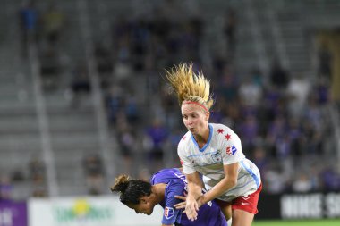Orland Pride, 25 Ağustos 2018 'de Orlando Florida' daki Exploria Stadyumu 'nda Chicago Red Stars' a ev sahipliği yapıyor..
