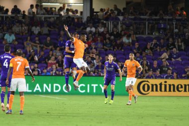 Orlando City SC, 22 Eylül 2018 'de Florida Exploria Stadyumu' nda Houston Dynamo 'yu ağırladı..