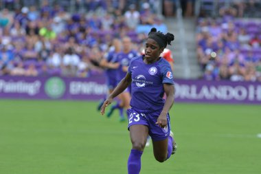 Orlando Pride 22 Nisan 2017 'de Orlando City Stadyumu' nda Washington Spirit 'e ev sahipliği yaptı.. 