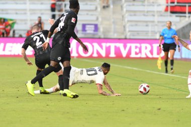 Flamengo Eintracht Frankfurt 'a karşı 12 Ocak 2019 Cumartesi günü Orlando City Stadyumu' nda.  