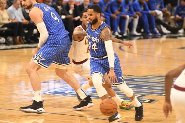 Orlando Magic 14 Mart 2019 Perşembe günü Orlando Florida 'daki Amway Center' da Cleveland Cavaliers 'a ev sahipliği yaptı..