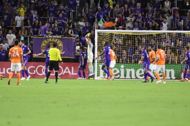 Orlando City SC, 22 Eylül 2018 'de Florida Exploria Stadyumu' nda Houston Dynamo 'yu ağırladı.. 