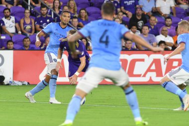 Orlando City 26 Temmuz 2018 'de Florida Exploria Stadyumu' nda NYC FC 'ye ev sahipliği yaptı. Fotoğraf: Marty Jean-Louis