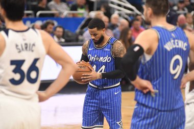 Orlando Magic, 7 Şubat 2019 'da Orlando, Florida' da bulunan Amway Arena 'da Minnesota Timberwolves' a ev sahipliği yapar..  