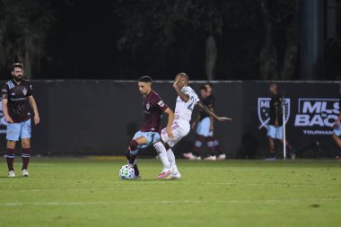 Real Salt Lake, 12 Temmuz 2020 'de Orlando Florida' da düzenlenen MLS Sırt Turnuvası sırasında Colorado Rapids ile karşı karşıya.