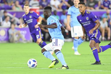 Orlando City 26 Temmuz 2018 'de Florida Exploria Stadyumu' nda NYC FC 'ye ev sahipliği yaptı. Fotoğraf: Marty Jean-Louis