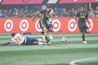 1 Ağustos 2018 tarihinde Atlanta 'daki Mercedez Benz Stadyumu' nda tüm yıldızlar Juventus 'a karşı..  