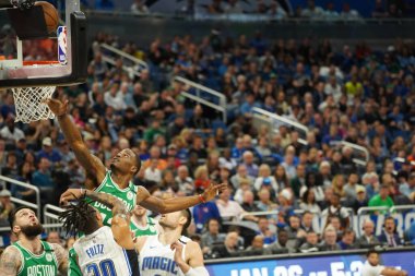 Orlando Magic, Boston Celtics 'i 24 Ocak 2020' de Orlando, Florida 'da Amway Center' da ağırladı. 
