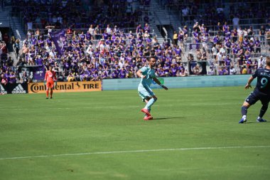 Orlando City SC 20 Nisan 2019 'da Orlando City Stadyumu' nda Vancouver Whitecaps 'a ev sahipliği yapıyor..  