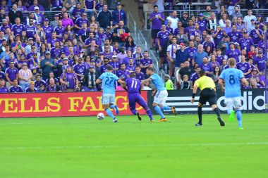 Orlando City, 5 Mart 2017 'de Orlando City Stadyumu' nda NYC FC 'ye ev sahipliği yaptı..  