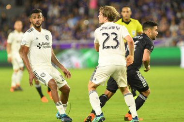 Orlando City 21 Nisan 2018 'de Orlando Florida' daki Exploria Stadyumu 'nda San Jose depremlerine ev sahipliği yaptı.. 