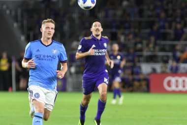 Orlando City 26 Temmuz 2018 'de Florida Exploria Stadyumu' nda NYC FC 'ye ev sahipliği yaptı. Fotoğraf: Marty Jean-Louis