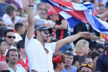 Kosta Rika, Copa America Centenario sırasında Paraguay ile Orlando Florida 'daki Dünya Kampı Stadyumu' nda karşılaştı.. 