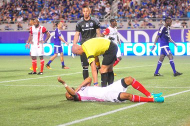 Orlando City SC, 18 Haziran 2016 'da Orlando Florida' daki Camp World Stadyumu 'nda San Jose Depremleri' ne ev sahipliği yaptı..