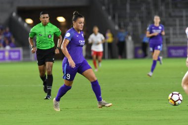 Orland Pride, 25 Ağustos 2018 'de Orlando Florida' daki Exploria Stadyumu 'nda Chicago Red Stars' a ev sahipliği yapıyor..  