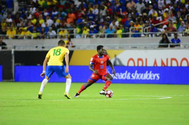 Brezilya, 8 Haziran 2016 tarihinde Orlando Florida 'daki Copa America Centenario' da Haiti ile karşılaştı..