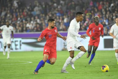 Amerikan Futbol Takımı 15 Kasım 2019 Cuma günü Orlando Florida 'daki Exploria Stadyumu' nda oynanan Concacaf Uluslar Ligi karşılaşmasında Kanada 'ya ev sahipliği yapmaktadır.