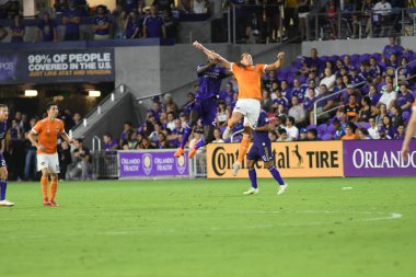 Orlando City SC, 22 Eylül 2018 'de Florida Exploria Stadyumu' nda Houston Dynamo 'yu ağırladı..