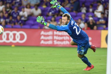 Orlando City SC, 22 Eylül 2018 'de Florida Exploria Stadyumu' nda Houston Dynamo 'yu ağırladı..