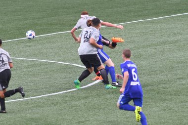 Atlanta United sunucusu Tigres & MLS Homegrown takımları 31 Temmuz 2018 'de Atlanta, Georgia' da düzenlenen MLS All Star haftasında. Fotoğraf: Marty Jean-Louis