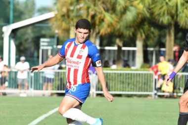 30 Temmuz 2019 'da Orlando Florida' daki Disney 'in Vahşi Spor Dünyası' nda düzenlenen MLS Allstar Haftası sırasında MLS Homegrown oyunu.