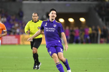 Orlando City SC, 22 Eylül 2018 'de Florida Exploria Stadyumu' nda Houston Dynamo 'yu ağırladı..