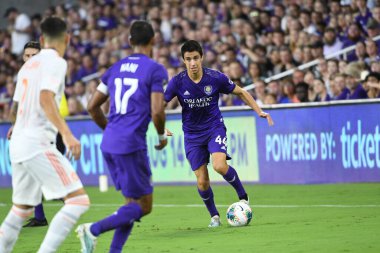 Orlando City SC, 6 Ağustos Salı günü Orlando Florida 'daki Exploria Stadyumu' nda oynanan ABD Kupası sırasında Atlanta United FC 'ye ev sahipliği yaptı..
