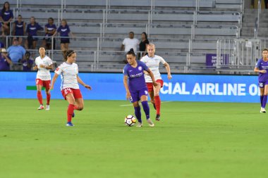 Orland Pride, 25 Ağustos 2018 'de Orlando Florida' daki Exploria Stadyumu 'nda Chicago Red Stars' a ev sahipliği yapıyor..  