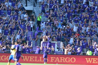 Orlando City 29 Nisan 2017 'de Orlando, Florida' daki Orlando City Stadyumu 'nda Colorado Rapids' e ev sahipliği yaptı.)