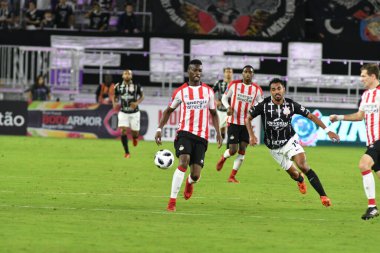 Korintliler, 10 Ocak 2018 'de Orlando City Stadyumu' nda düzenlenen Florida Kupası 'nda PSV Eindhoven' a karşı.. 