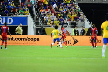 Brezilya, 8 Haziran 2016 tarihinde Orlando Florida 'daki Copa America Centenario' da Haiti ile karşılaştı..