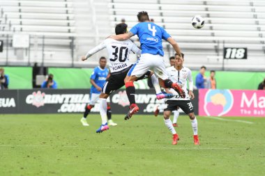 13 Ocak 2018 'de Orlando Florida' daki Spektrum Stadyumu 'nda düzenlenen Florida Kupası' nda Korucular Corinthianlara karşı..
