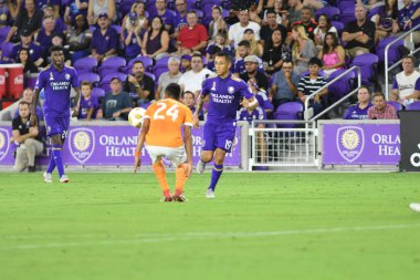 Orlando City SC, 22 Eylül 2018 'de Florida Exploria Stadyumu' nda Houston Dynamo 'yu ağırladı..