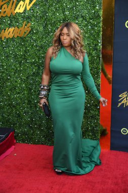 24 Mart 2018 Cumartesi günü Las Vegas 'taki Orleans Resort' ta düzenlenen 33. Yıldız Ödülleri Kırmızı Halı sırasında ünlüler.