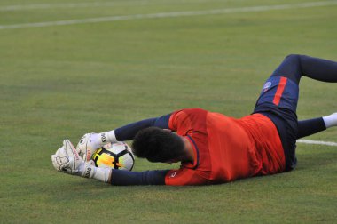 Paris Saint-Germain, Tottenham Hotspur 'a karşı 22 Temmuz 2017' de Orlando Florida 'daki Citrus Bowl' da.  