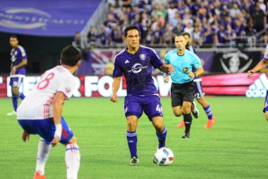 Orlando City, 24 Ağustos 2016 'da Orlando Florida' daki Kamp Dünyası Stadyumunda Toronto FC 'ye ev sahipliği yaptı..