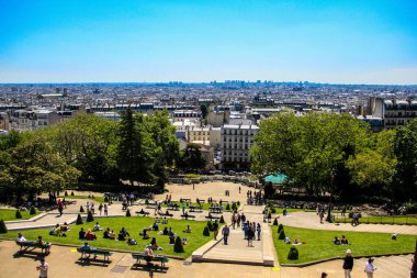 Güzel Paris Şehri Fransa 19 Mayıs 2014.  