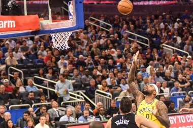 Orlando Magic, 28 Şubat 2019 Perşembe günü Orlando Florida 'daki Amway Center' da Golden State Warriors 'a ev sahipliği yaptı.. 