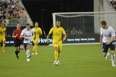 Paris Saint-Germain, Tottenham Hotspur 'a karşı 22 Temmuz 2017' de Orlando Florida 'daki Citrus Bowl' da.   