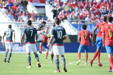 Kosta Rika, Copa America Centenario sırasında Paraguay ile Orlando Florida 'daki Dünya Kampı Stadyumu' nda karşılaştı..