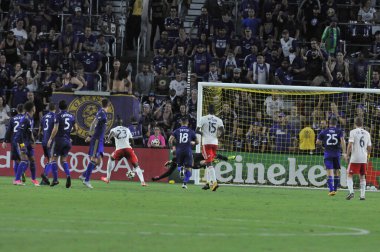 Orlando City 27 Eylül 2017 'de Orlando City Stadyumu' nda New England Devrimi 'ne ev sahipliği yaptı.. 