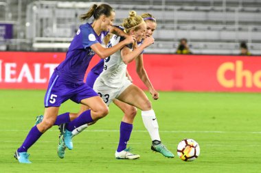 Orlando Pride, 23 Mayıs 2018 'de Orlando Florida' daki Exploria Stadyumu 'nda Kuzey Carolina Cesareti' ne ev sahipliği yapmaktadır..  