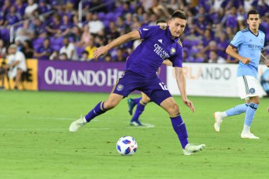 Orlando City 26 Temmuz 2018 'de Florida Exploria Stadyumu' nda NYC FC 'ye ev sahipliği yaptı. Fotoğraf: Marty Jean-Louis
