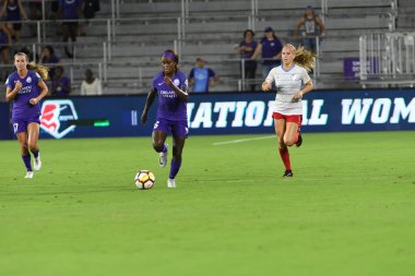 Orland Pride, 25 Ağustos 2018 'de Orlando Florida' daki Exploria Stadyumu 'nda Chicago Red Stars' a ev sahipliği yapıyor..  
