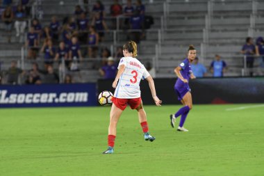 Orland Pride, 25 Ağustos 2018 'de Orlando Florida' daki Exploria Stadyumu 'nda Chicago Red Stars' a ev sahipliği yapıyor..  
