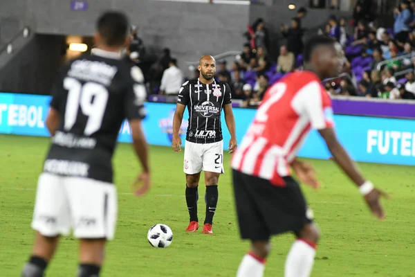 Corinthians Psv Eindhoven Lors Coupe Floride Orlando City Stadium Janvier — Photo