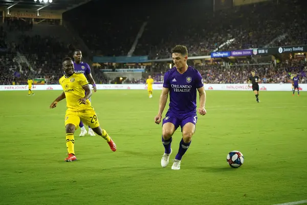 Orlando City Empfängt Columbus Crew Juli 2019 Orlando City Stadium — Stockfoto