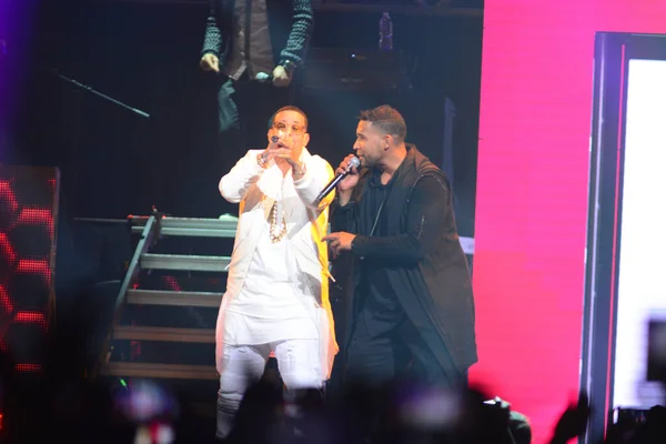 Daddy Yankee Och Don Omar Konsert Amway Center Orlando Florida — Stockfoto