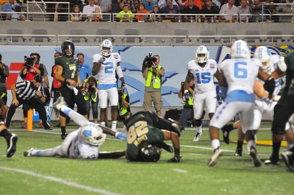 Észak Karolina Szembesül Baylor Russell Athletic Bowl Camping World Stadium — Stock Fotó