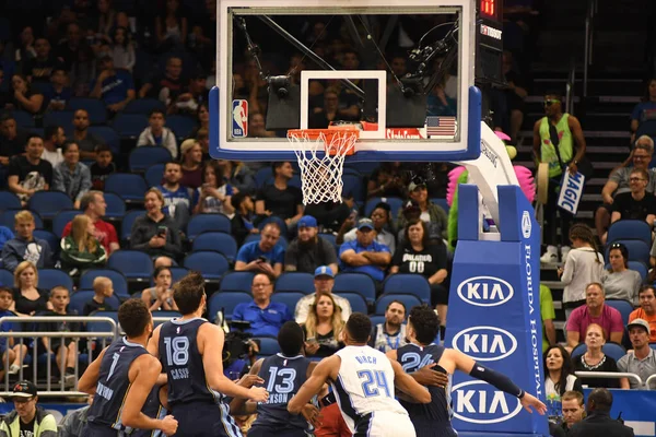 Orlando Magic Gospodarzem Memphis Grizzilies Amway Center Orlando Florda Października — Zdjęcie stockowe